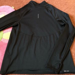 Nike running track jacket, 1/2 zipped